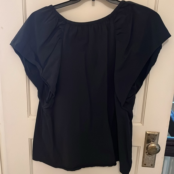 Banana Republic, flutter sleeve blouse, size L - Picture 5 of 6